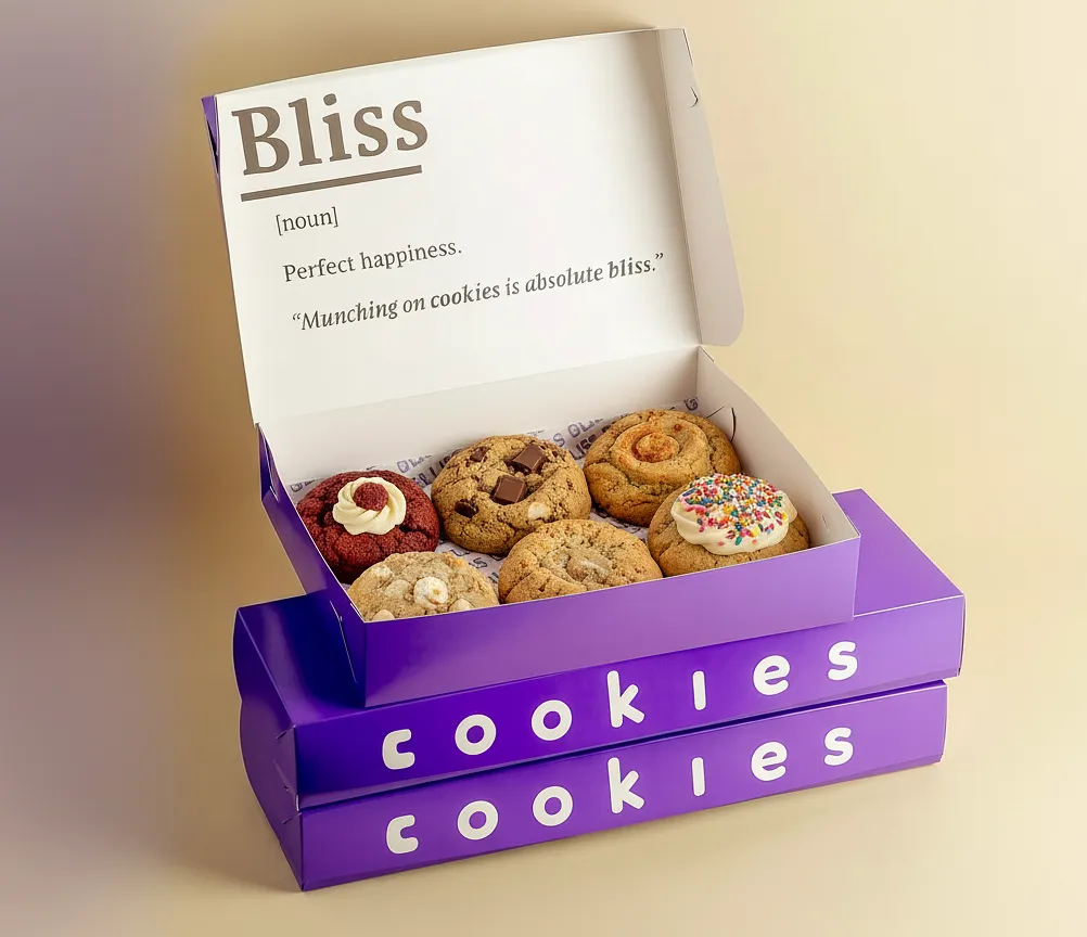 Box de 6 cookies